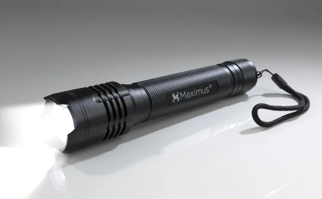 Taschenlampe Highpower LED, schwarz