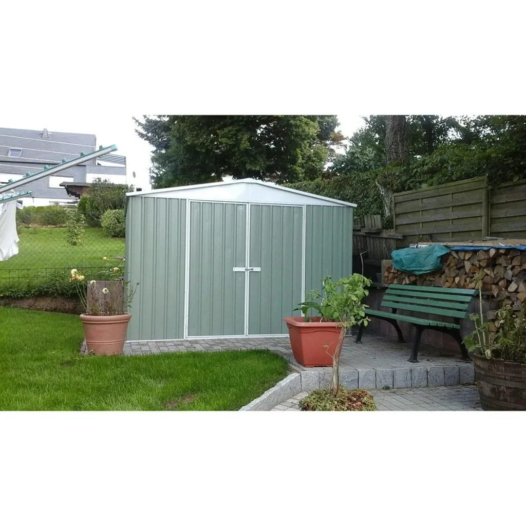 Absco Regent PE30292RK Metallschuppen - 300x292x206 cm
