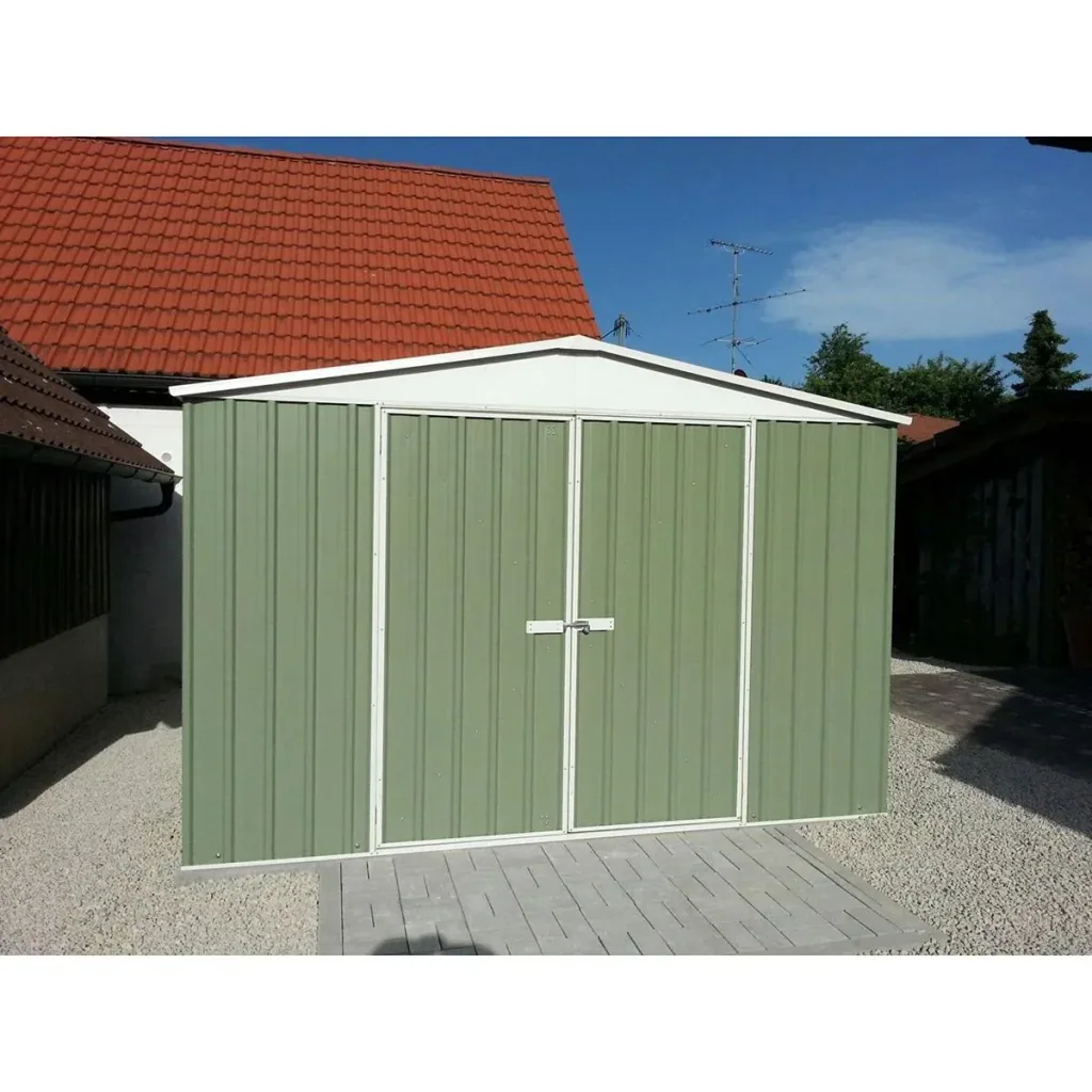 Absco Regent PE30292RK Metallschuppen - 300x292x206 cm