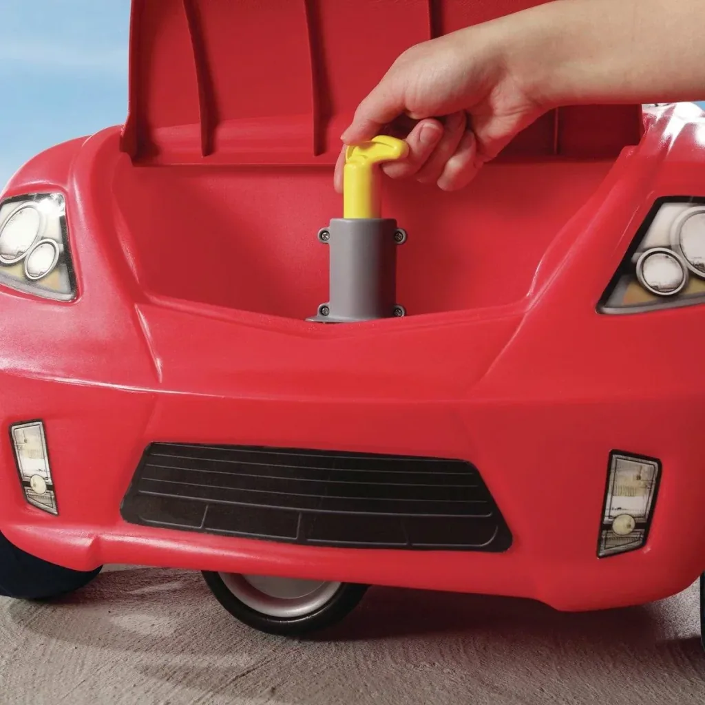 Easy Steer Sportster Red - Kinderwagen mit Schiebebügel - Für Kinder ab 2 Jahren und älter