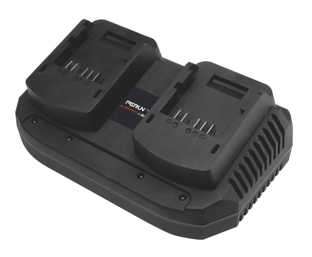 Doppel-Ladegerät "AL C20D" - für alle Yard Force & PowerG 20V Akkus (2,0 Ah / 2,5 Ah / 4,0 Ah)