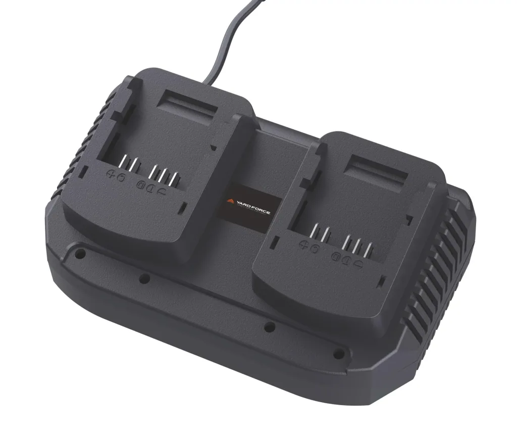 Doppel-Ladegerät "AL C20D" - für alle Yard Force & PowerG 20V Akkus (2,0 Ah / 2,5 Ah / 4,0 Ah)