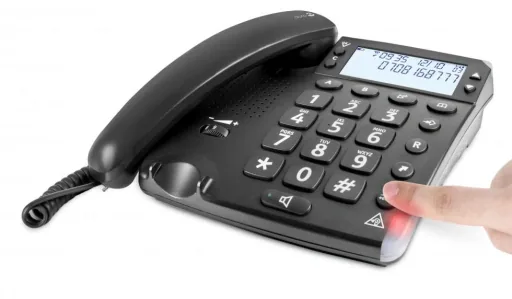 Schnurgebundenes Telefon Magna 4000, sehr hohe Lautstärke (bis +60dB)