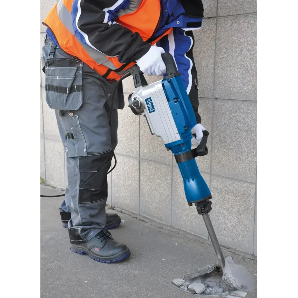 Aufbrechhämmer AB1600 - 1600W | 230V | 50J | Inkl. Koffer und 4 Meißel