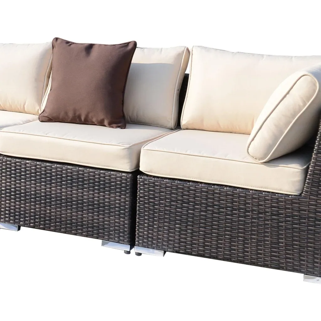 Polyrattan Gartenmöbelset inklusive Kissen