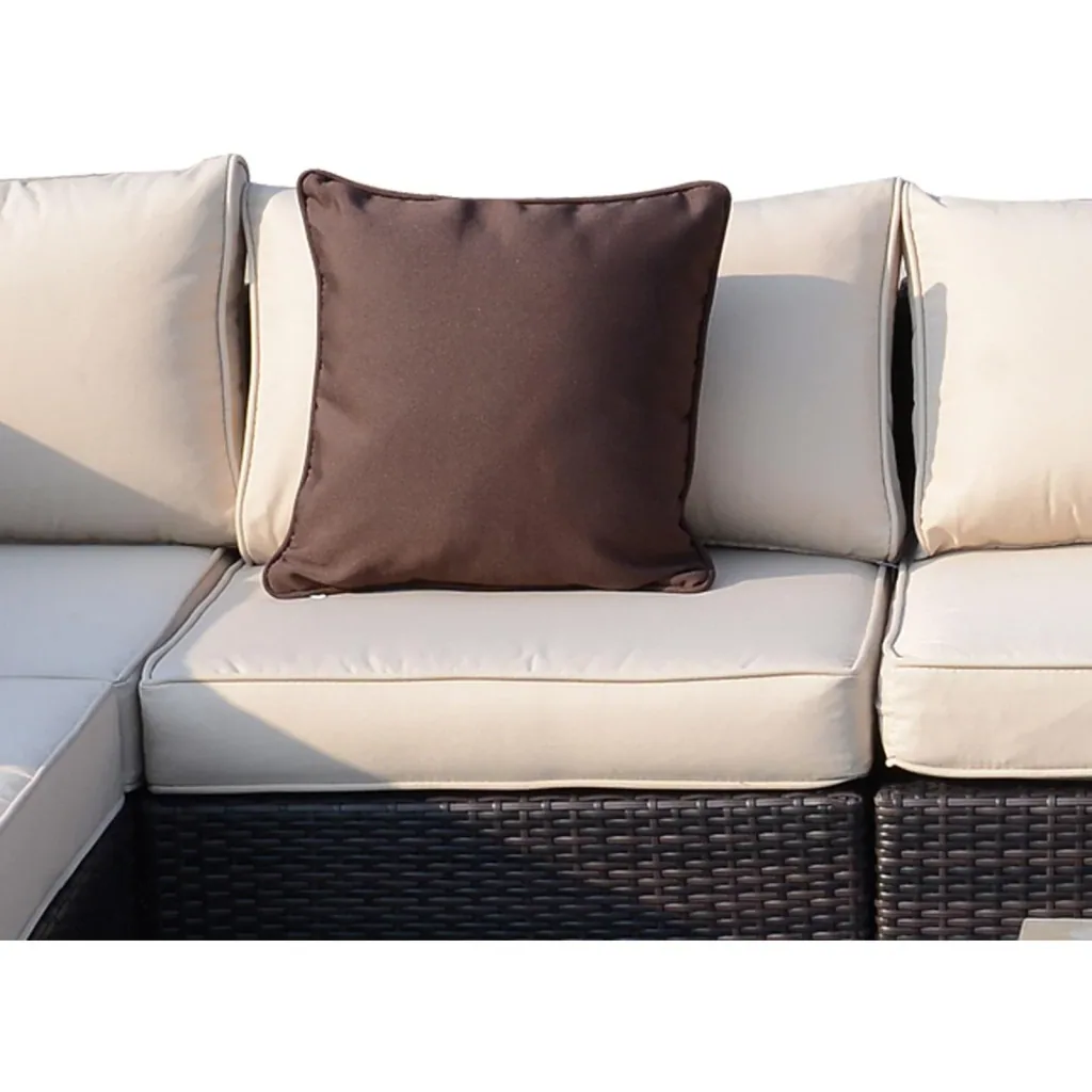 Polyrattan Gartenmöbelset inklusive Kissen