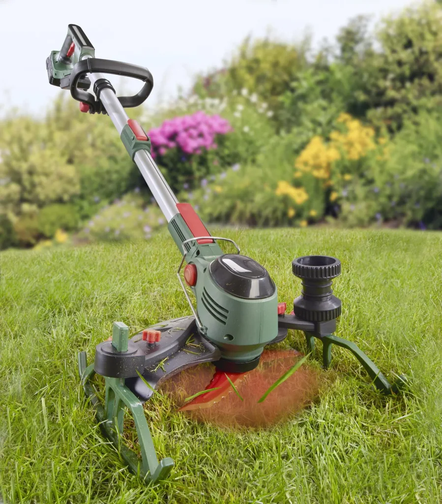 Akku-Trimmer "5 in 1 X-Slider", 18 V mit 2 Ah Akku und Schnellladegerät