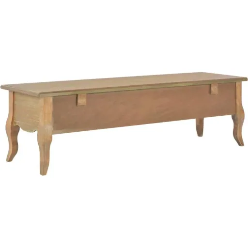 TV-Schrank mit 2 Schubladen 120x35x35 cm Kiefer massiv