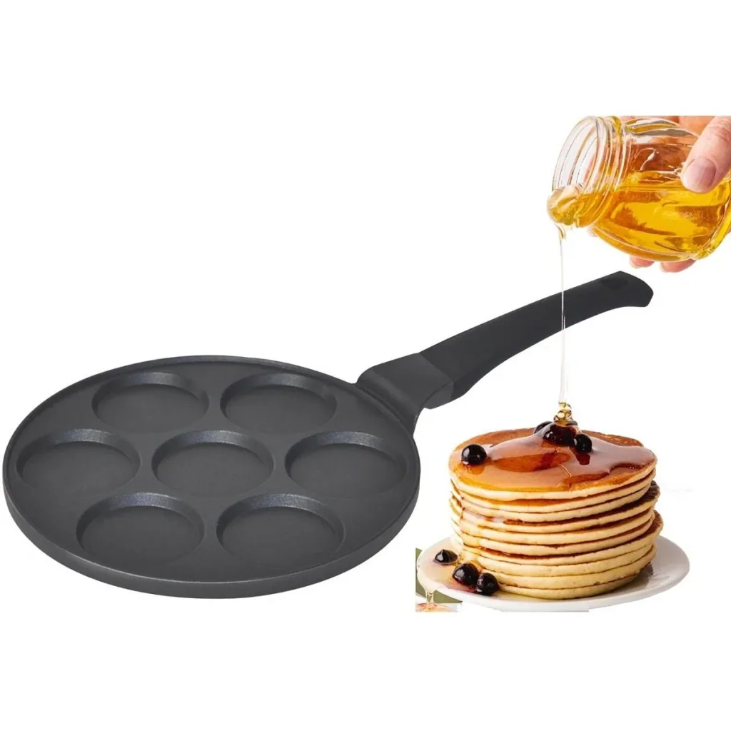 Cheffinger Pfannkuchenpfanne - für 7 Pfannkuchen - 26cm