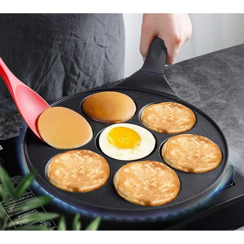 Cheffinger Pfannkuchenpfanne - für 7 Pfannkuchen - 26cm