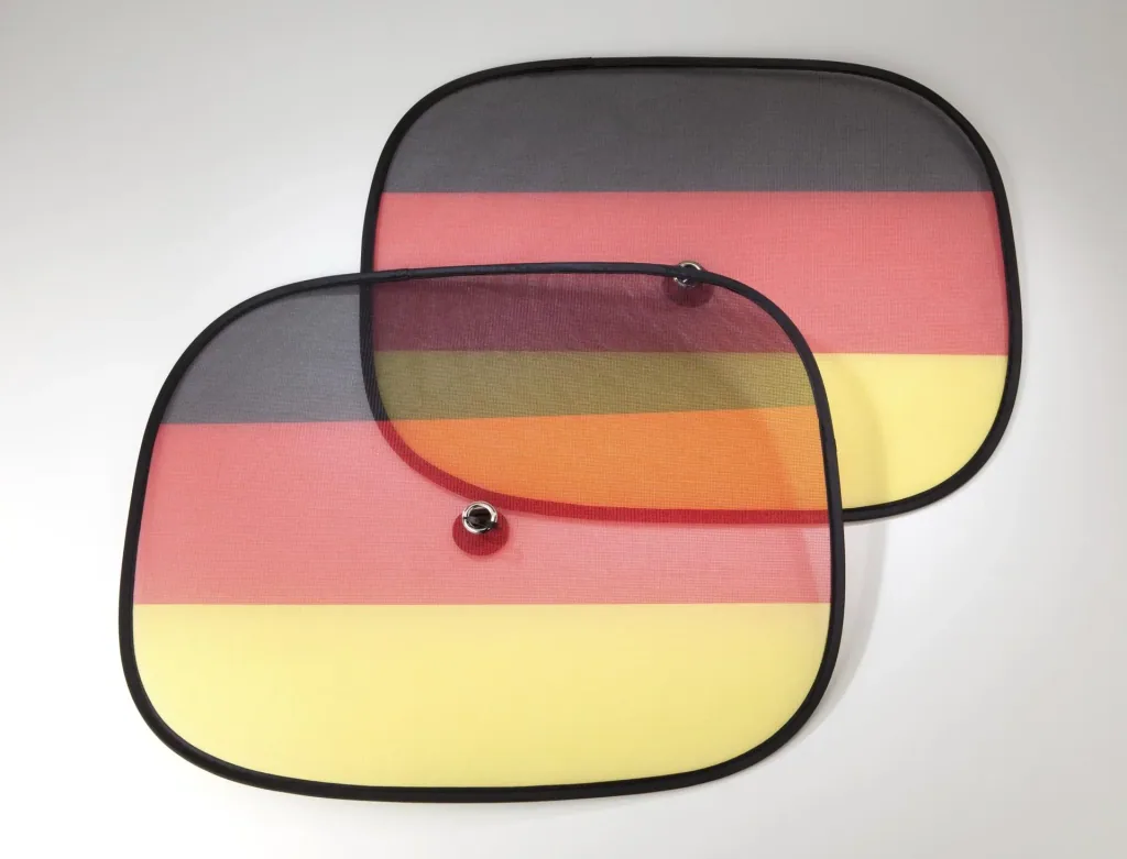Sonnenschutz im DEUTSCHLAND Look, 2er Set