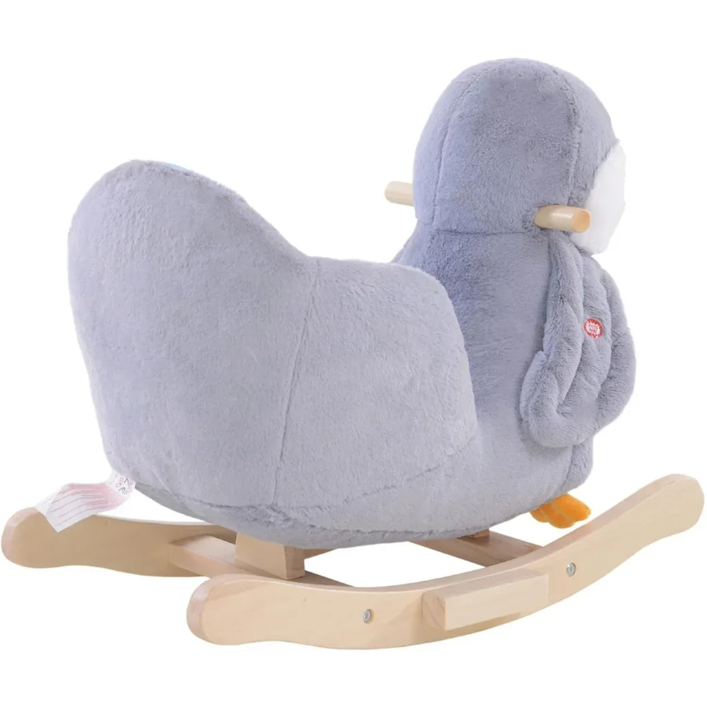 Schaukelpinguin grau/weiß