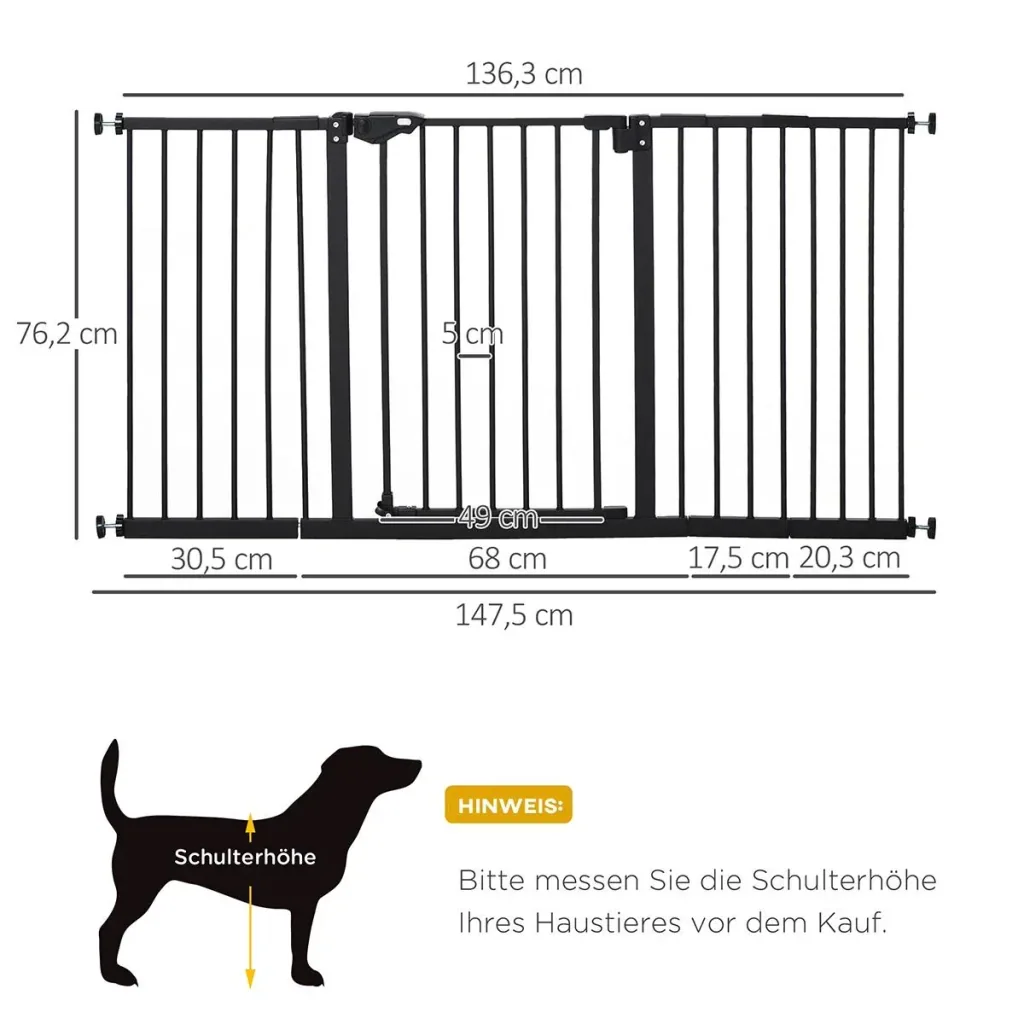Türschutzgitter Hunde Absperrgitte