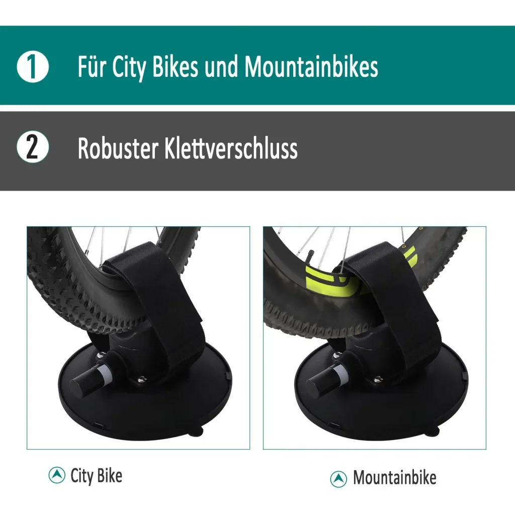 Fahrrradträger Dachträger Fahrradhalter mit Schnellspanner 3 x Fahrrad Alu Schwarz L32 x B15 x H13 cm