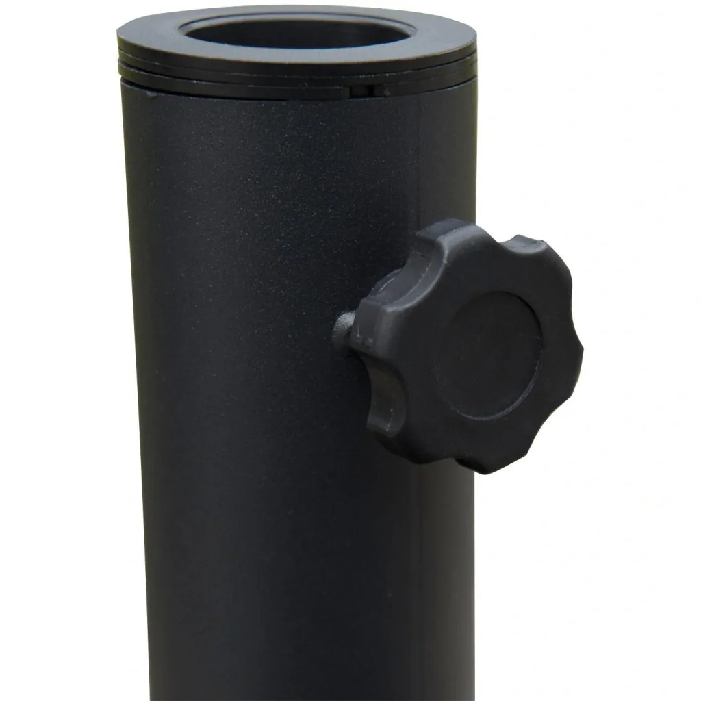 Sonnenschirmständer Sonnenschirmfuß 25kg Stahl Schwarz