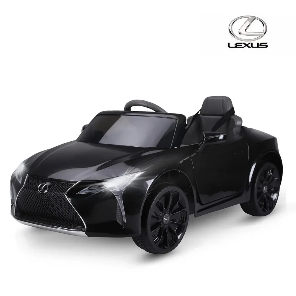Kinderauto Kinderfahrzeug das offiziell lizenzierte Aufsitz-Lexus LC500 für 3-6 Jahre Elektroauto mit 2,4G Fernsteuerun
