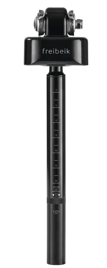 Fahrradsattel-Gelenk, schwarz