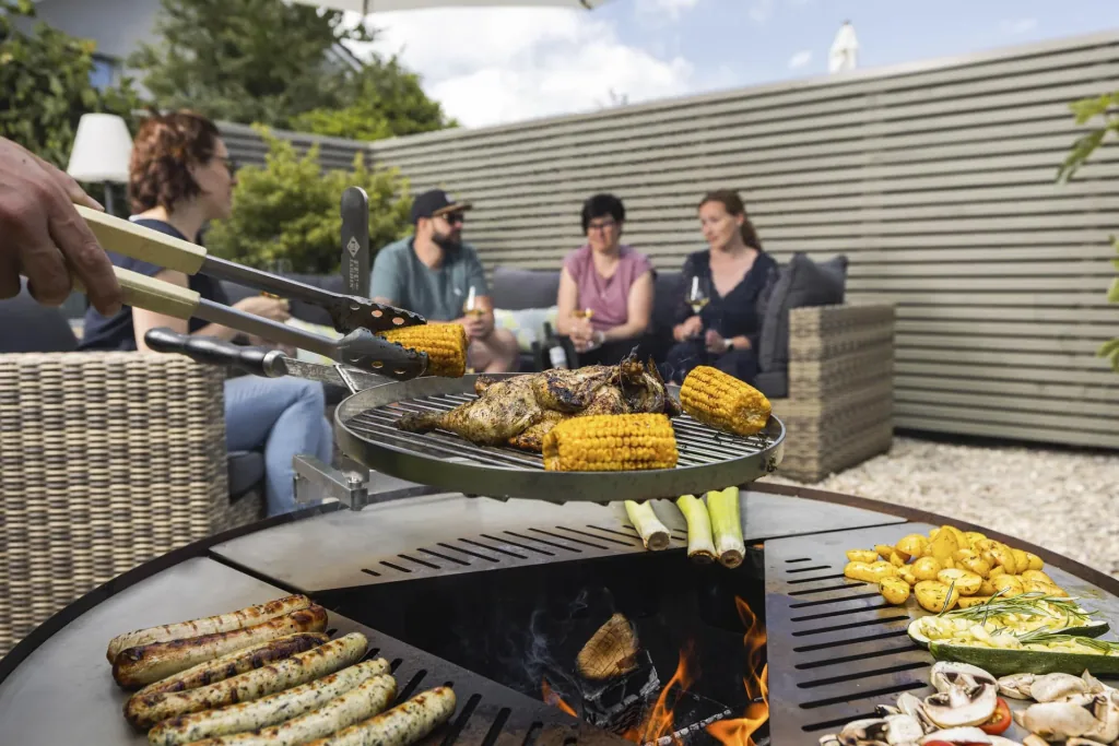 Feu du Jardin Grillrost Rund Ø 38 cm Edelstahl