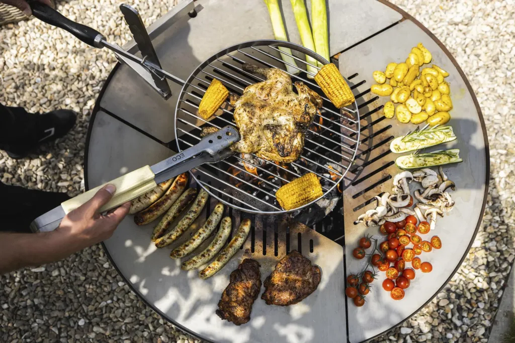 Feu du Jardin Grillrost Rund Ø 38 cm Edelstahl