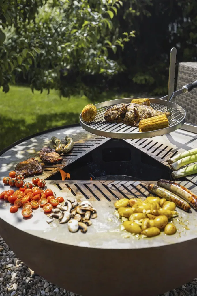 Feu du Jardin Grillrost Rund Ø 38 cm Edelstahl