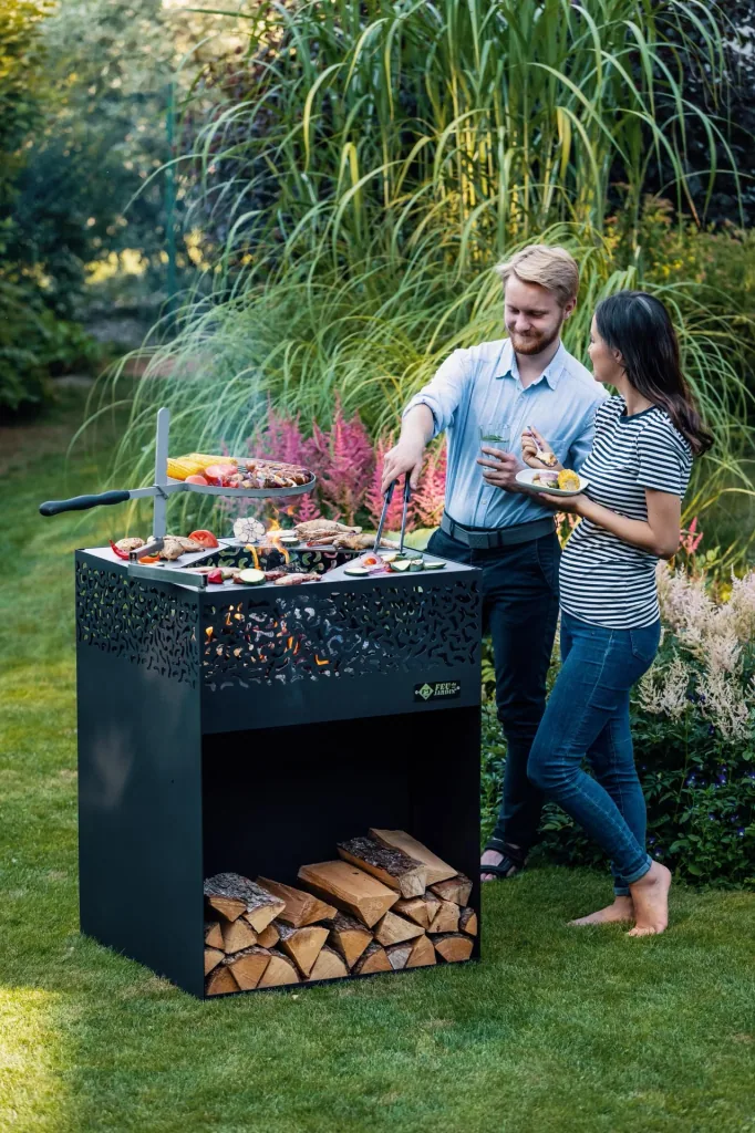 Feu du Jardin Grillrost Rund Ø 38 cm Edelstahl