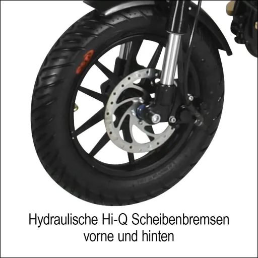E-Roller "Revoluzzer" Basic 20 km/h schwarz