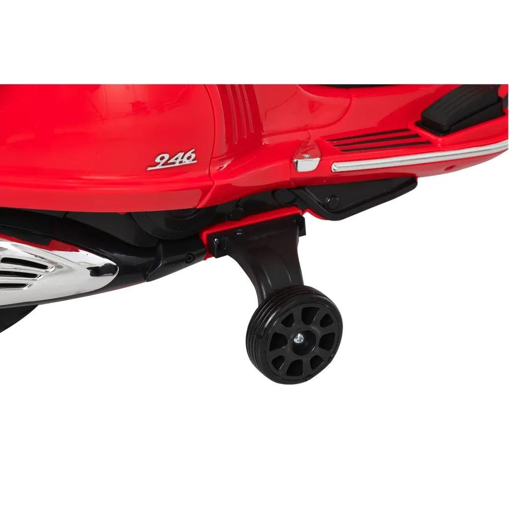 Spielzeug-Kindermotorrad, rot