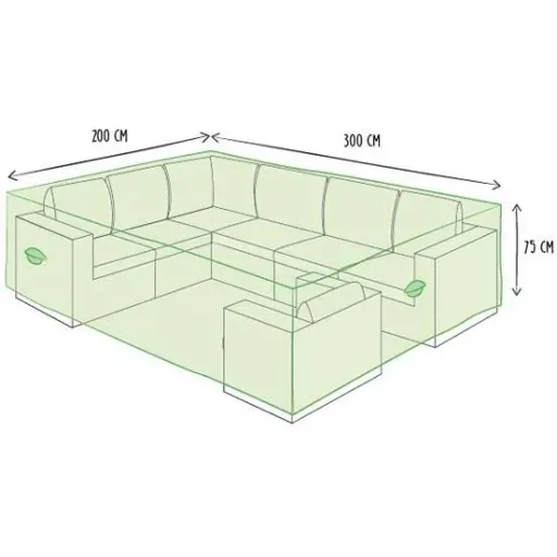 Schutzhülle für Loungeset L - 300 x 200 x 75 cm