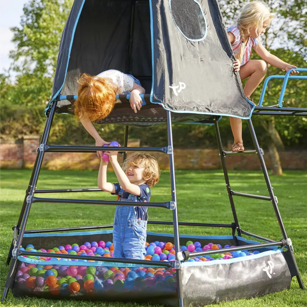 TP Toys Klettergerüst Spielturm Explorer schwarz