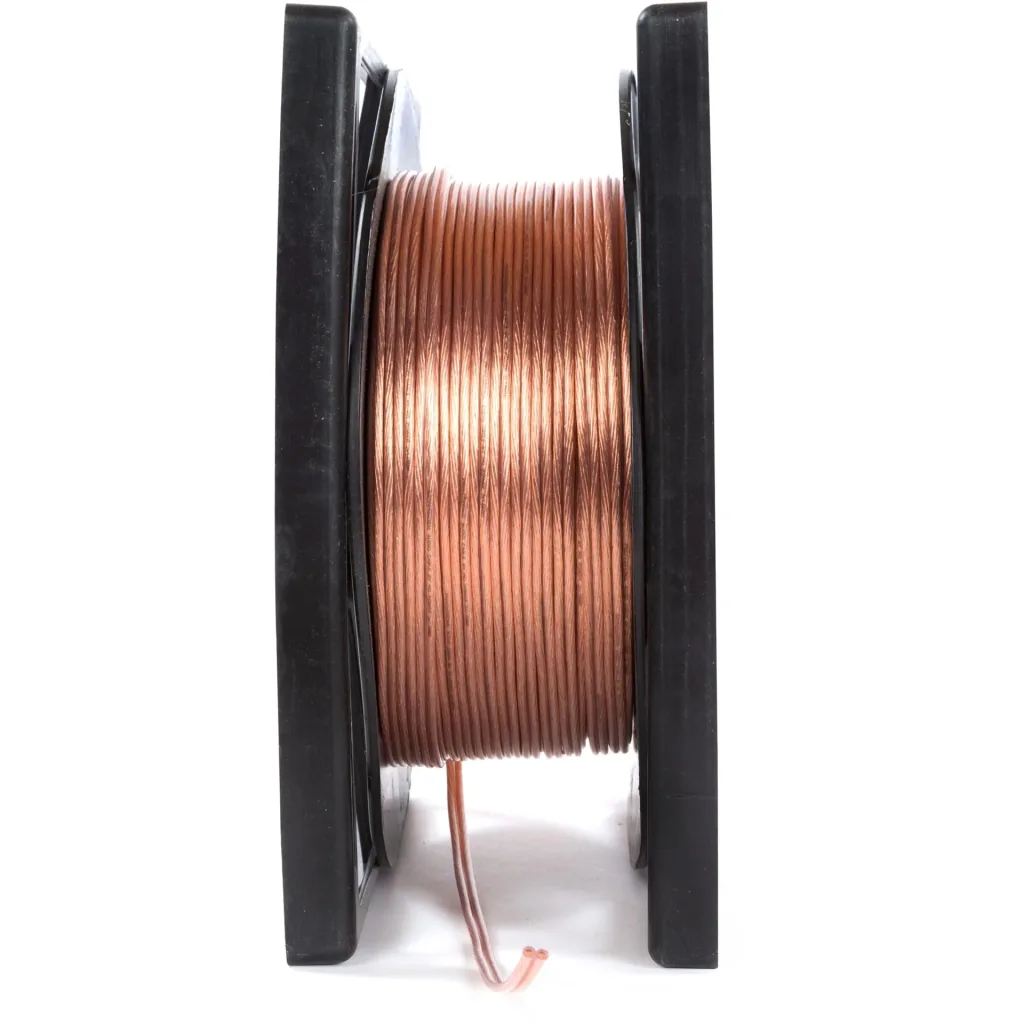 lautsprecherkabel - transparent - 2 x 1.50 mm² - 100 m