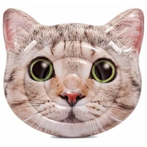 Cat Face Katzen Luftmatratze 147 x 135 cm