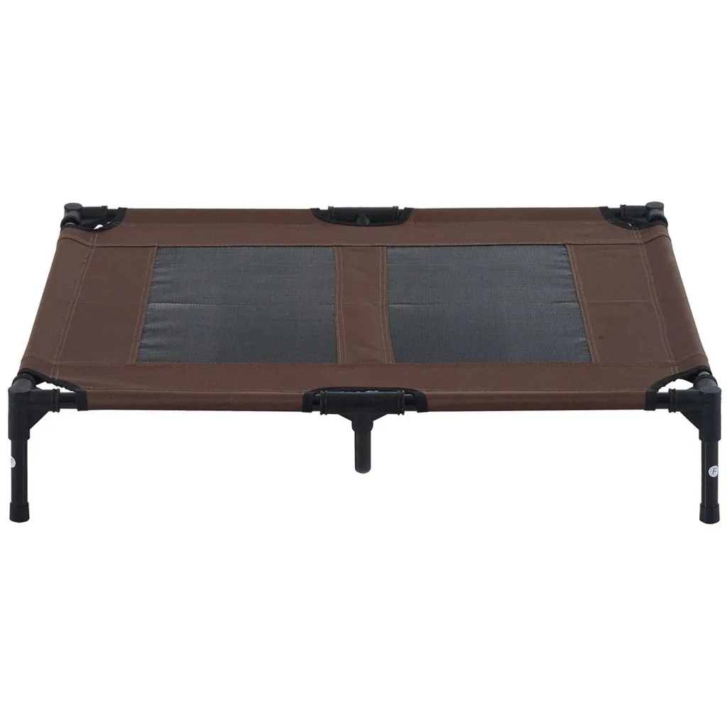 Hundeliege Schlafplatz Haustierbett Katzenbett Braun 92Lx76Bx18H cm