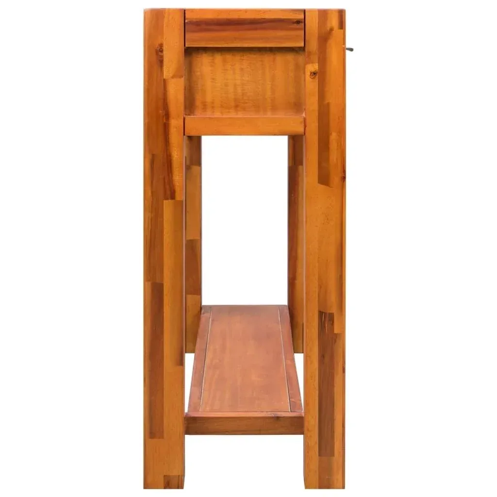 Wandtisch 86x30x75 cm Akazienholz massiv
