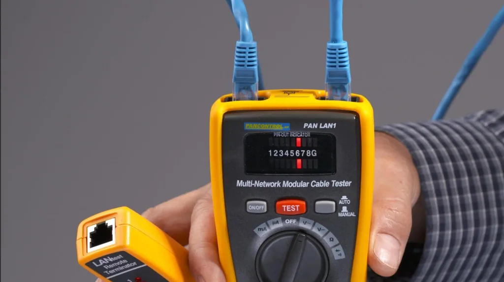 PAN LAN1 - LAN Tester und Digitalmultimeter