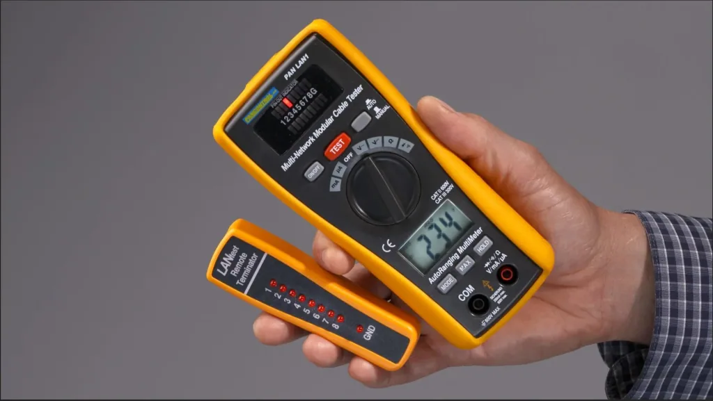 PAN LAN1 - LAN Tester und Digitalmultimeter