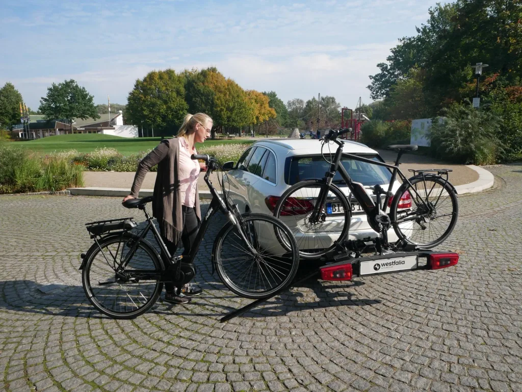 Auffahrschiene für Fahrradträger
