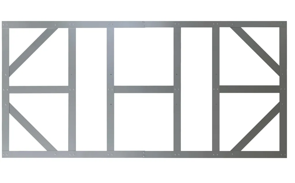 Fundamentbodenrahmen 8x4 für Skillion