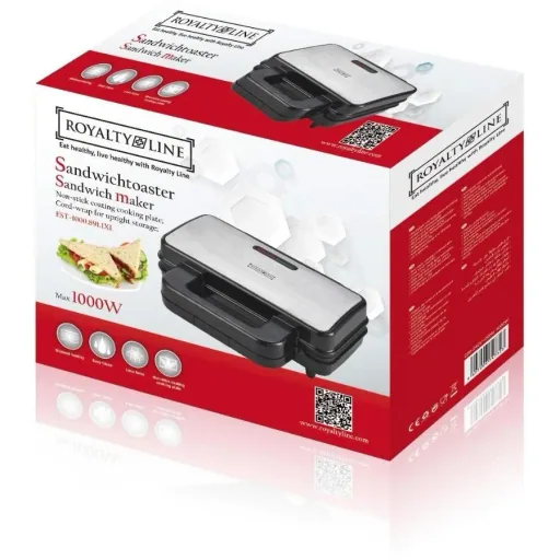 Kontaktgrill mit Antihaftbeschichtung - 2200W
