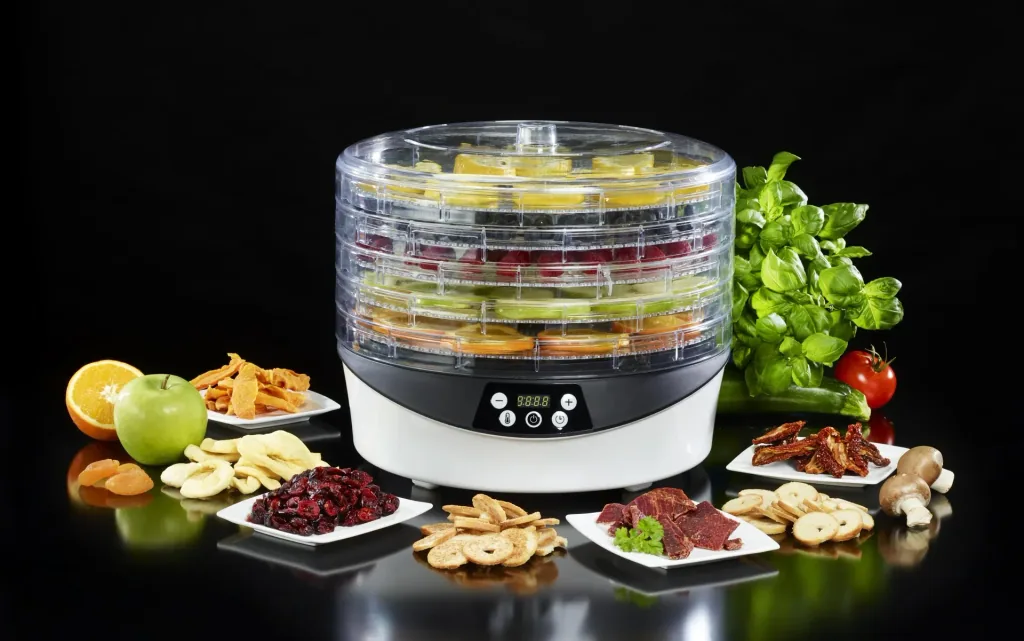 Dörrautomat, 500 Watt, Weiß/ transparent