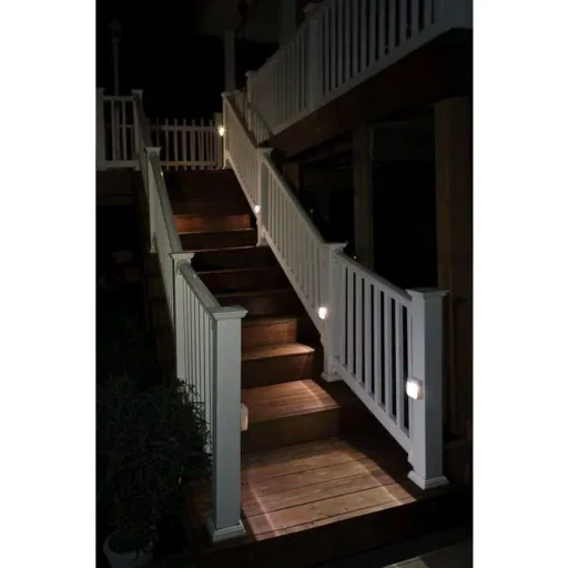 LED Treppenlicht weiß mit Bewegungsmelder MB720 IP44 2er Pack 20 Lumen