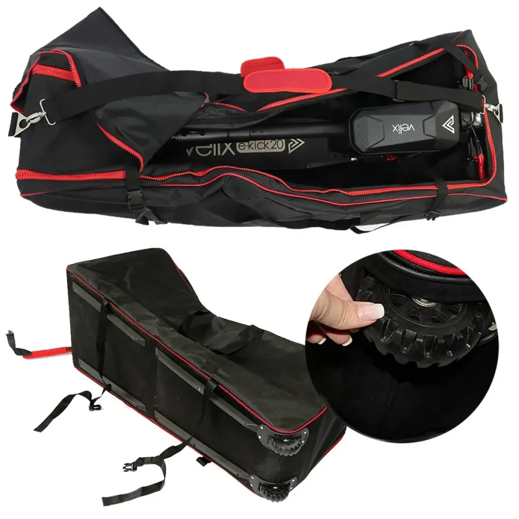 Transporttasche mir Rollen für E-Scooter, wasserdicht, 120 x 50 x 50 cm