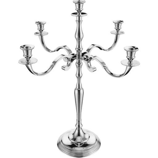 Kerzenleuchter 80cm silber