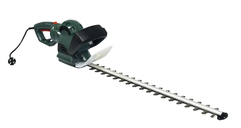 Set Elektro-Heckenschere "GM 7160", mit Sicherheits-Arbeitsgurt + Diamant-Schärfer-Set, 2er