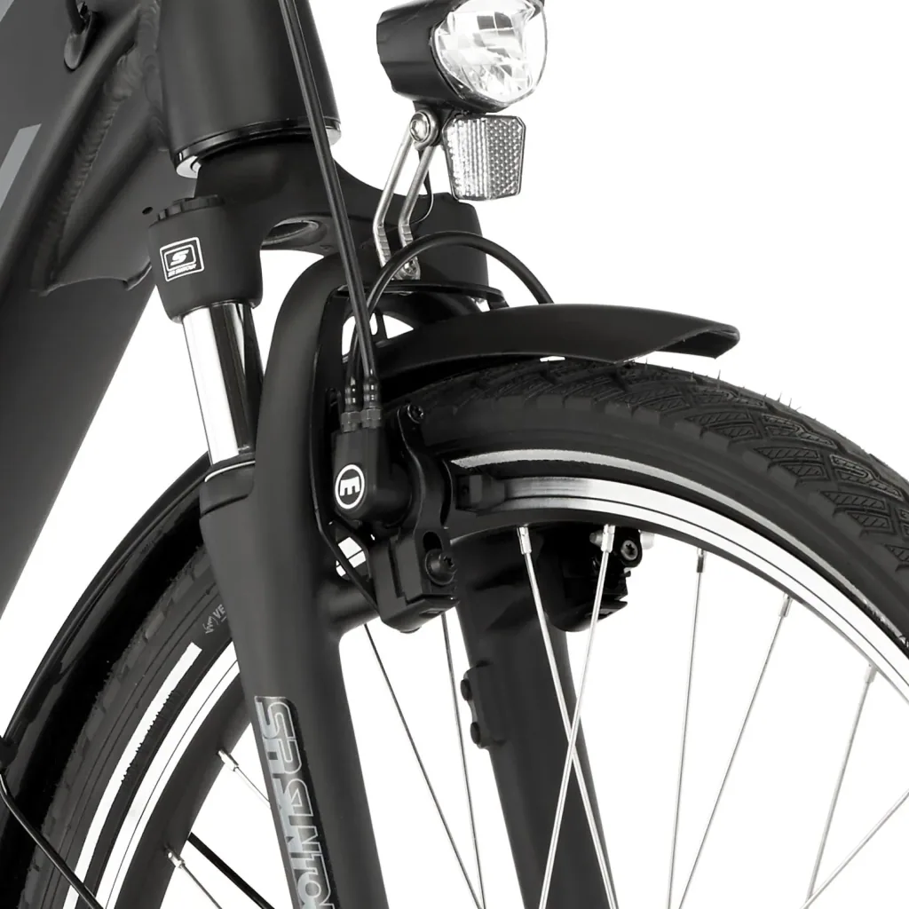 Unisex E-Bike City, 28 Zoll, Rahmengröße 41cm, 7-Gang Nabenschaltung, schwarz matt, CITA 4.1i