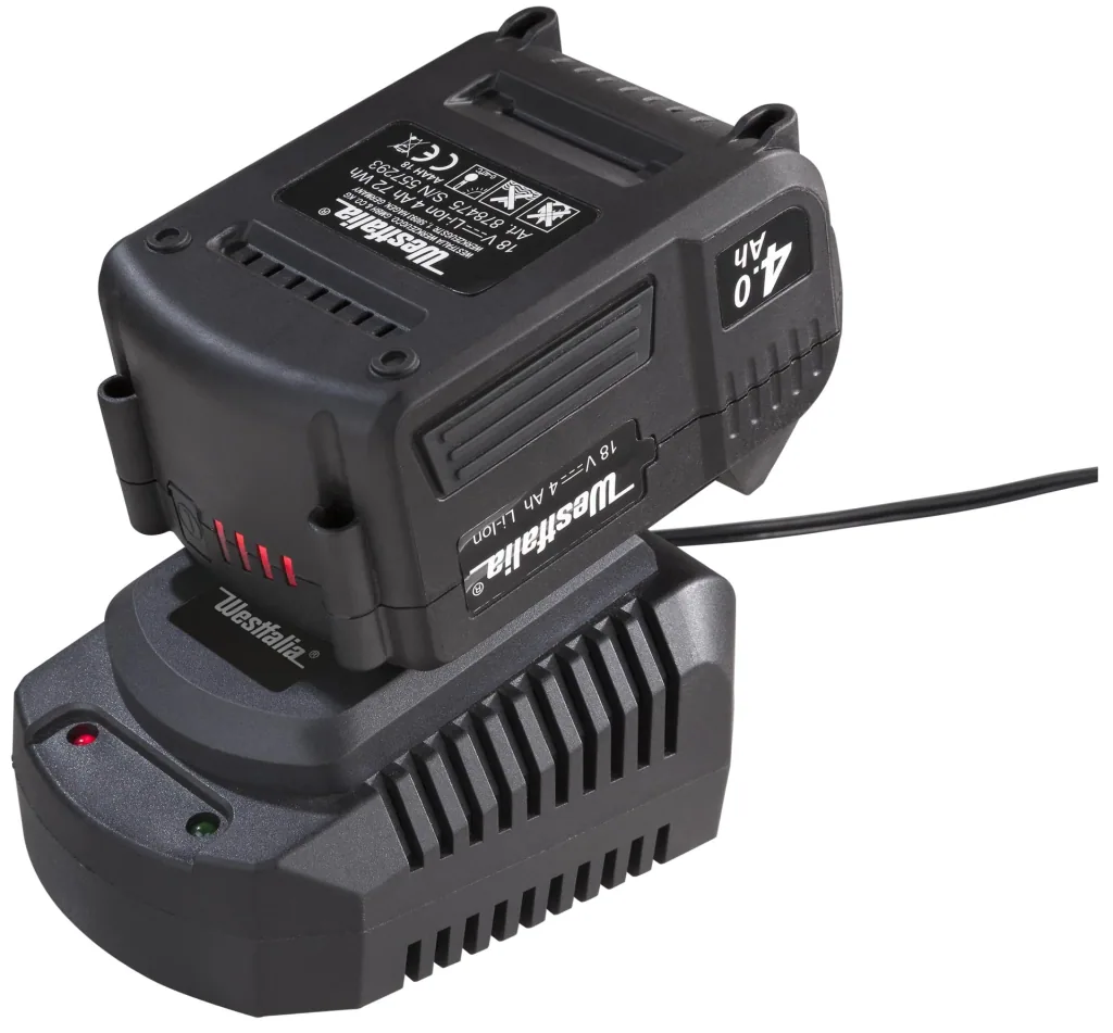 18 Volt Li-Ion Ladegerät mit 12 Volt Zigarettenanzünder Stecker ALG18-Z