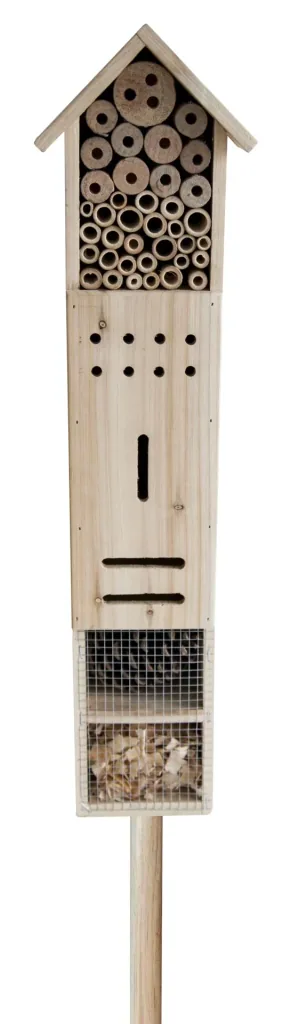 Insektenhotel XL mit Stab