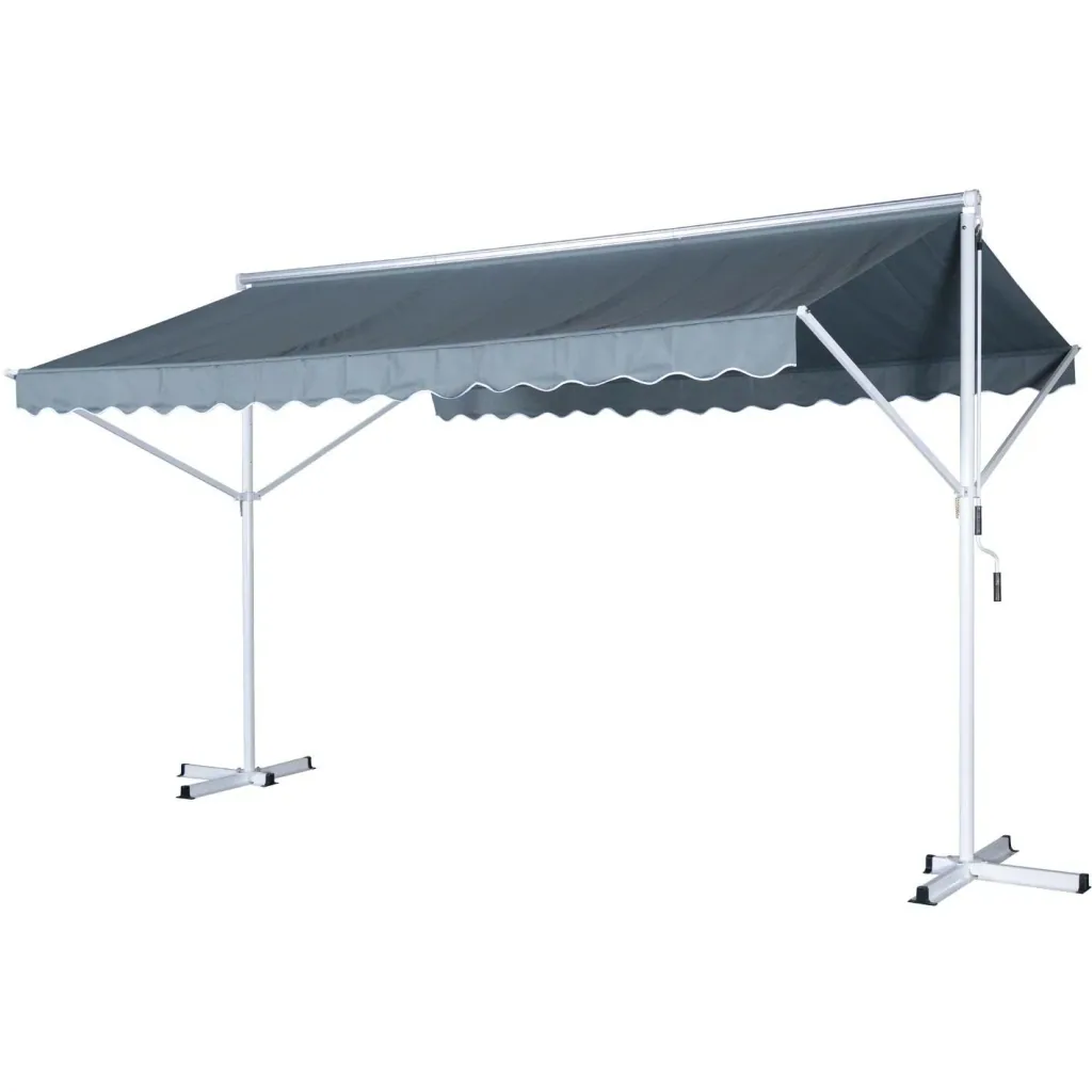 Standmarkise Gartenmarkise mit Faltarm 4