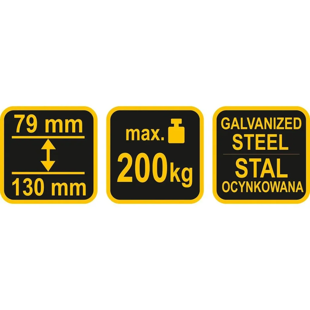 Höhenverstellbarer Bock - max 200kg - verstellbar von 79 bis 130cm
