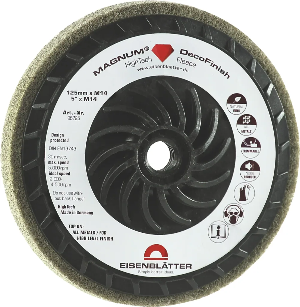 Schleifscheibe MAGNUM DecoFinish 125 mm x M14 Gewinde