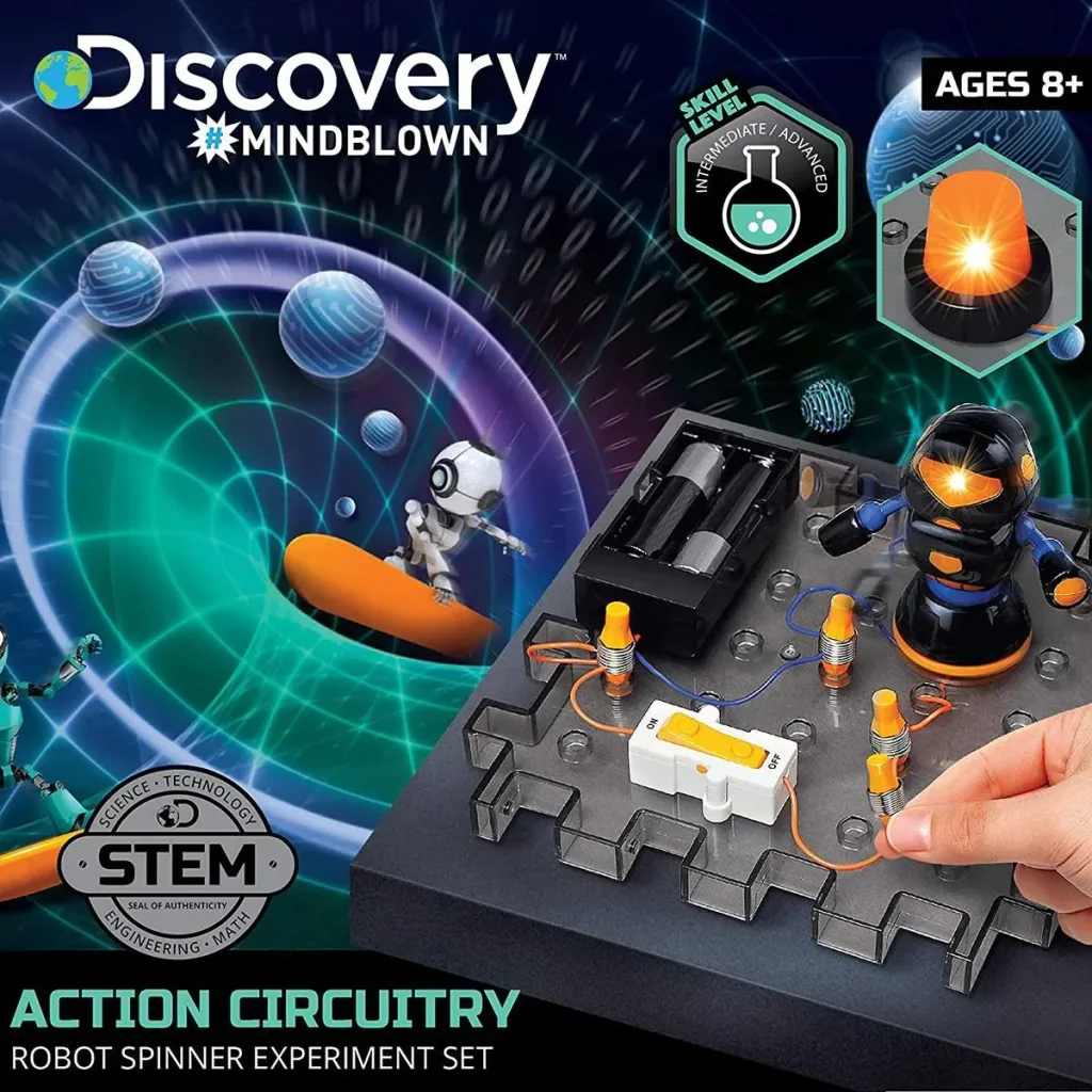 Discovery Mindblow - Elektronisches Schaltungsexperiment - Robot Spinner